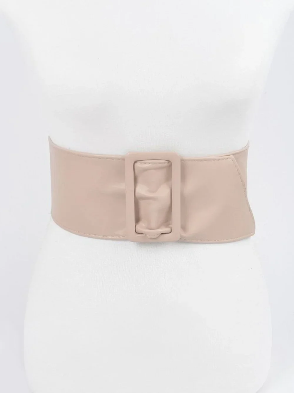 Faux Leather Waist Belt